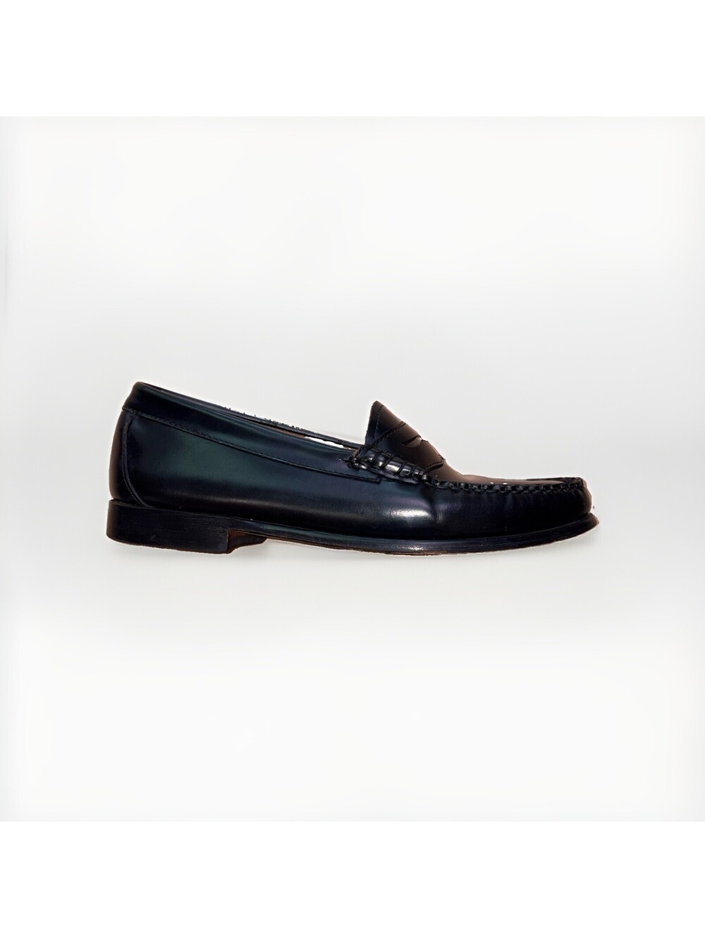 G.H. Bass Weejuns Whitney Women’s 9 M Black Leather Penny Loafers Dress Shoes